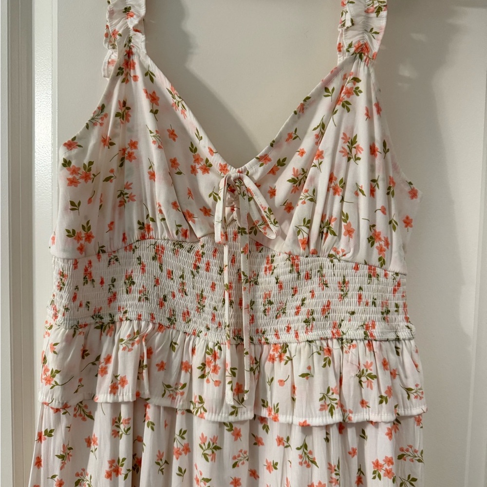 Floral Ruffle Dress - Picture 2 of 4